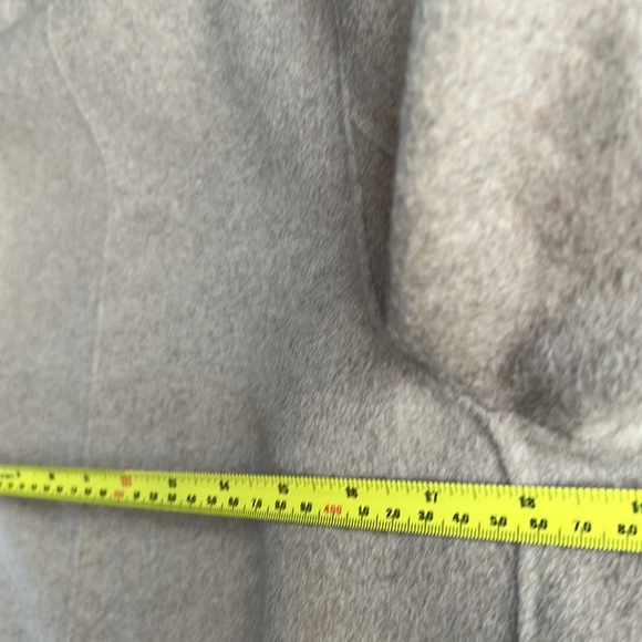 Zara high quality handmade wool blend oversized coat with hood, pockets - Picture 8 of 9